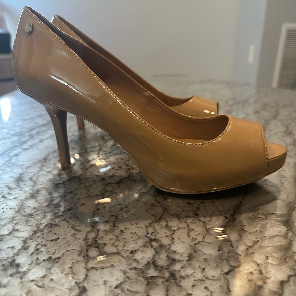 Calvin Klein Brand New Patent Leather Pumps